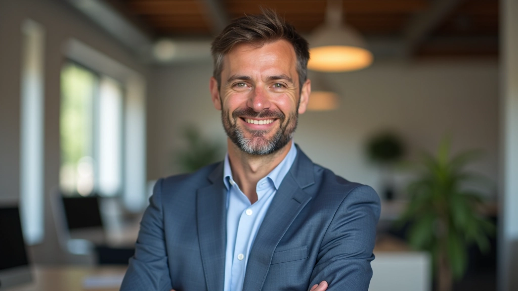 Portrait de Marc, expert en gestion d'énergie